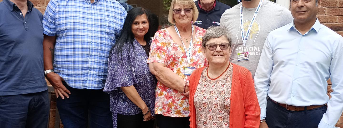 Group of Healthwatch volunteers